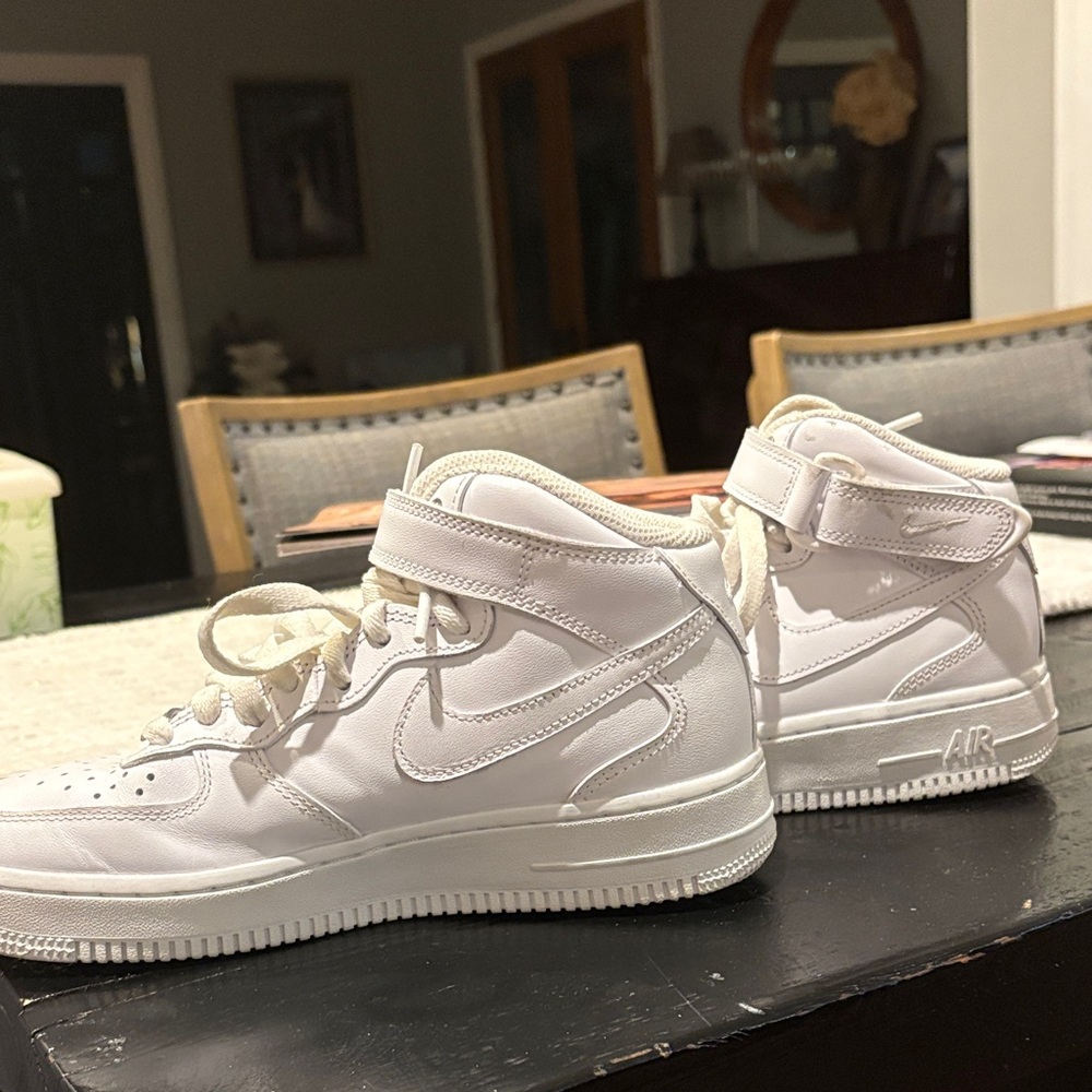 Nike Kids' White High-Top Sneakers